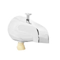 Nick The Fixer FIP Diverter Spout Nose Connector – Heavy Duty Zamak Metal Bathtub Faucet Tub Spout – 1/2 Inch Chrome Finish Bath Tub Faucet Tub Spout Adapter